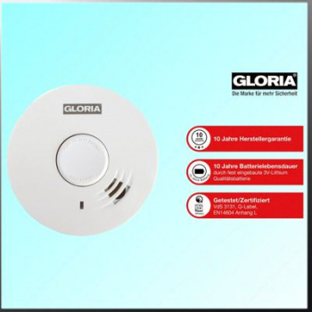 Gloria Rauchwarnmelder R-10 (baugleich zum Kidde Q2)